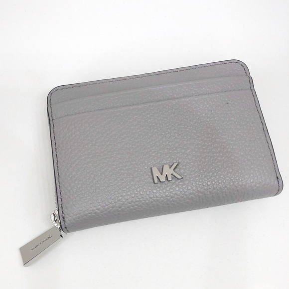 MICHAEL Michael Kors Handbags - Michael Kors coin card case pearl gray